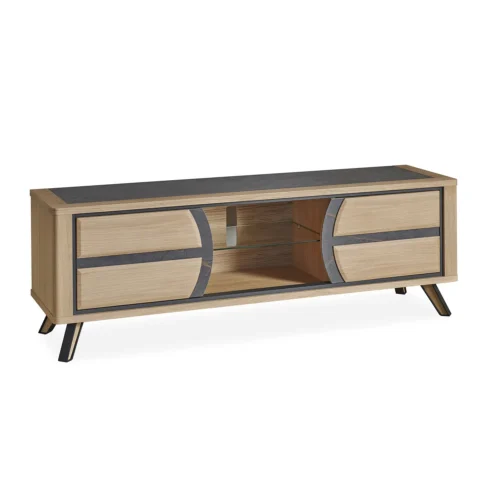 Meuble TV-Hifi 2 portes Enjoy Omega