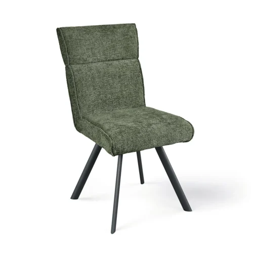 Chaise  Enjoy Ambre pieds métal
