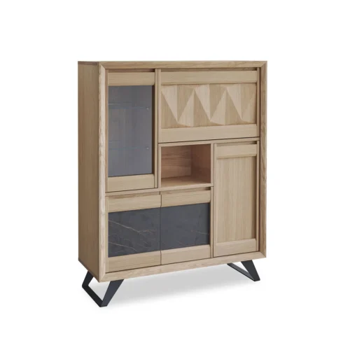 Rangement 4 portes bois Enjoy Delta