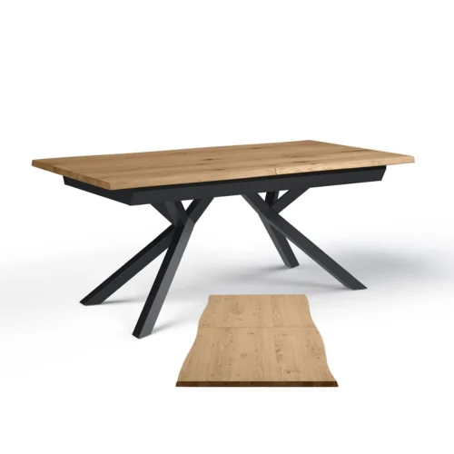 Table pied Y Enjoy plateau courbe