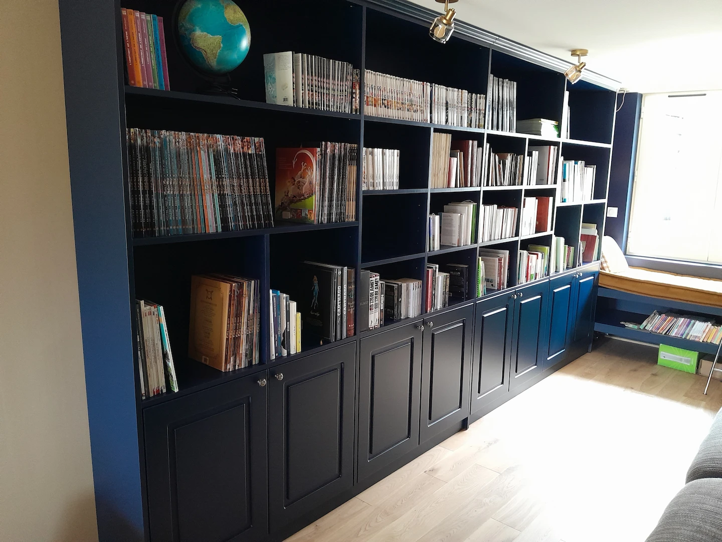 bibliothèque sur-mesure