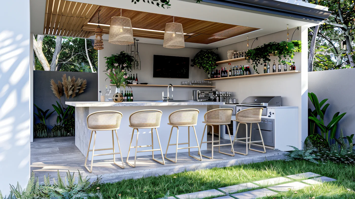bar extérieur